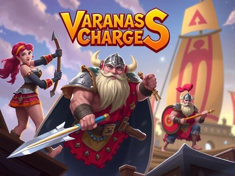 Varanasi Vikings Charge Game Banner
